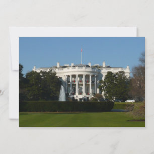 Weihnachts-Weiße Haus für Feiertage Washington DC