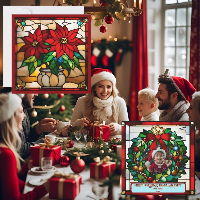 Weihnachts Welpen Imitate gestanzt Glas (Von Creator hochgeladen)