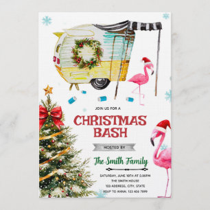 Weihnachts-White-Trash-Bash-Einladung Einladung