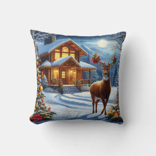 Weihnachts-/Winter-Deferlodge Kissen