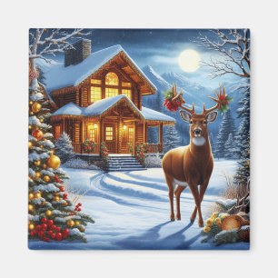 Weihnachts-/Winter-Deferlodge Magnet