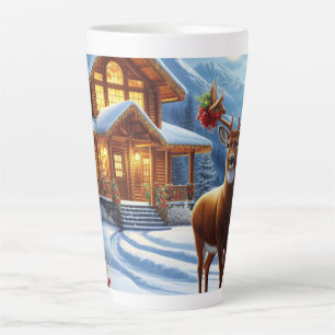Weihnachts-/Winter-Deferlodge Milchtasse