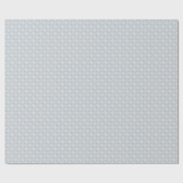 Weihnachts-Winter-Hanukkah-Schneeflockendesign Geschenkpapier (Flach)