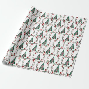 Weihnachts-Winter-Muster Geschenkpapier