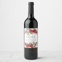 Weihnachts-Winter-WEDING Personalisierte "Beifall"