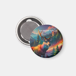 Weihnachts Winter Wonderland Ferienzeit Magnet