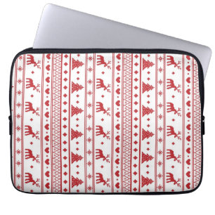 Weihnachts-/Wintermuster Laptopschutzhülle