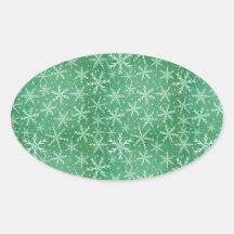 Weihnachts-Winterschneeflocken fallen grün