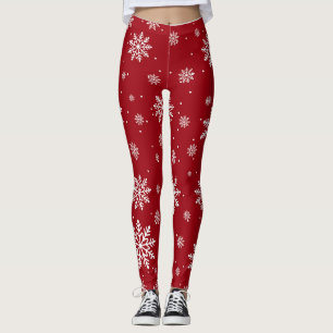 Weihnachts-Winterschneeflocken Gradient Fun Leggin Leggings