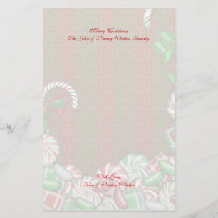 Weihnachts-Winterszenen Briefpapier