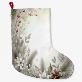 Weihnachts-Winterurlaub Strumpf Großer Weihnachtsstrumpf