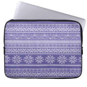 Weihnachts-Wollpullover Weihnachten Feiertag Laptopschutzhülle