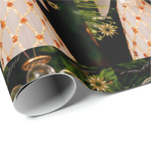 Weihnachts-Wrackpapier-Engel Geschenkpapier