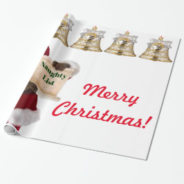 Weihnachts-Wrapping Paper des Weihnachtsmanns Geschenkpapier