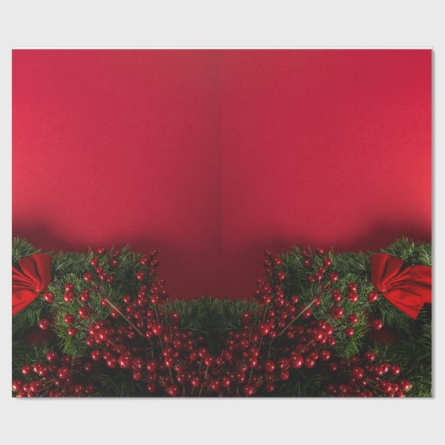 Weihnachts-Wrapping Paper Geschenkpapier (Flach)