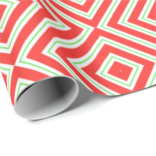 Weihnachts-Wrapping Papier Holiday Diamond Geschenkpapier