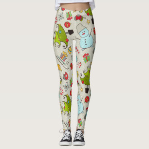 Weihnachts-Wunderland-Spaß Leggings