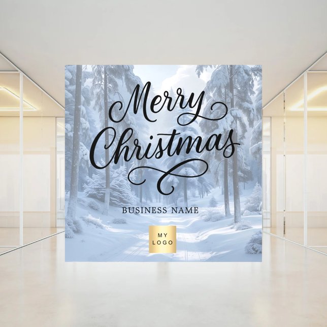 Weihnachts-Wunderwerk Fensteraufkleber (Von Creator hochgeladen)