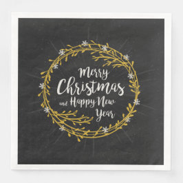 Weihnachts wünscht Papierservietten