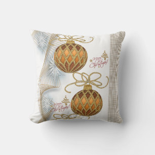 Weihnachts-Wurfkissen, Frohe Weihnachten Kissen