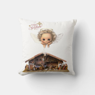 Weihnachts-Wurfkissen, Frohe Weihnachten Kissen