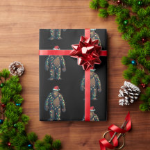 Weihnachts-Yeti-Design