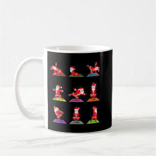 Weihnachts-Yoga, Weihnachts-Yoga-Weihnachten, Medi Kaffeetasse