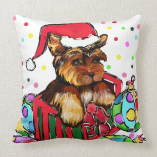 WEIHNACHTS-YORKIES KISSEN