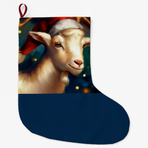 Weihnachts-Ziege 1 Großer Weihnachtsstrumpf