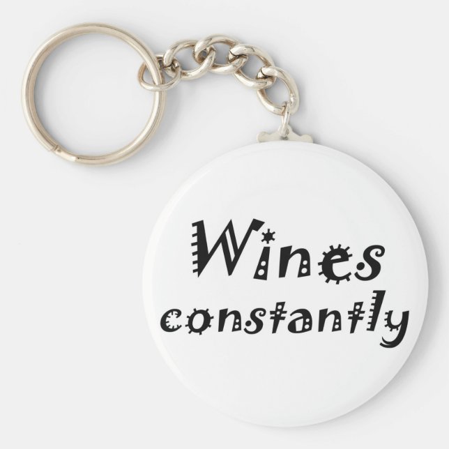 Weihnachts-Zitate Weingeschenke Spaß Schlüsselanhä Schlüsselanhänger (Vorne)