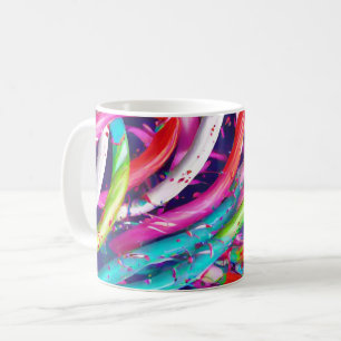 Weihnachts-Zuckerrohr-Feiertags-Tasse Kaffeetasse