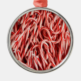 Weihnachts-Zuckerrohre Ornament Aus Metall