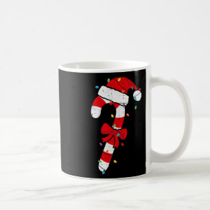 Weihnachts-Zuckerstangen-Santa-Weihnachten-Kinder- Kaffeetasse
