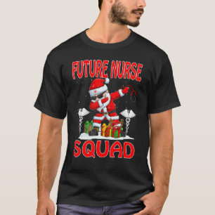 Weihnachts-Zukunft-Krankenschwester-Squad passende T-Shirt
