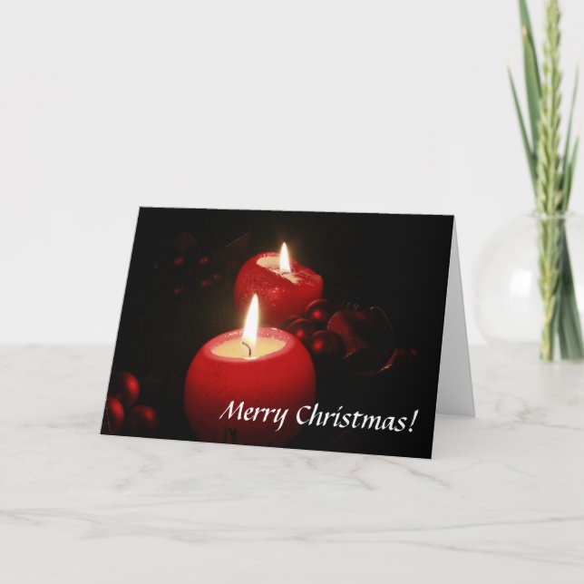 Weihnachtsabdruck Nr. 1 Feiertagskarte (Vorderseite)