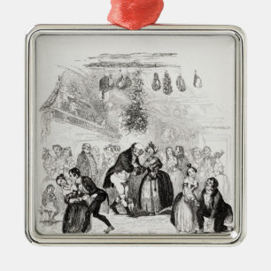 Weihnachtsabend an Herrn Wardles Silbernes Ornament