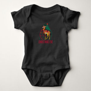 Weihnachtsabend Baby Strampler