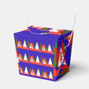 Weihnachtsabend Box - Gefallen Box Geschenke - Wei Geschenkschachtel