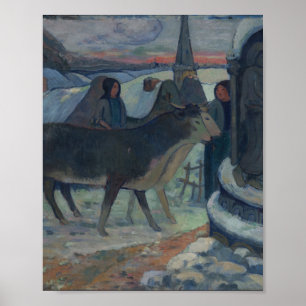 Weihnachtsabend (Der Segen des Oxen) Poster