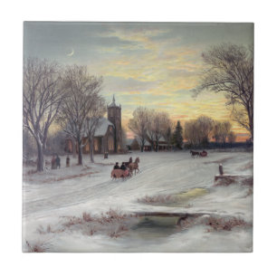 Weihnachtsabend Fliese