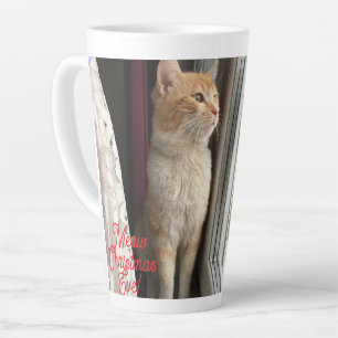 Weihnachtsabend , Foto, Text, austauschbar Milchtasse