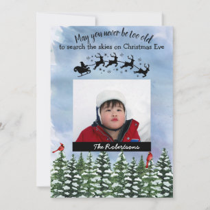 Weihnachtsabend Foto Weihnachtskarte Feiertagskarte