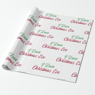 Weihnachtsabend Geschenkpapier