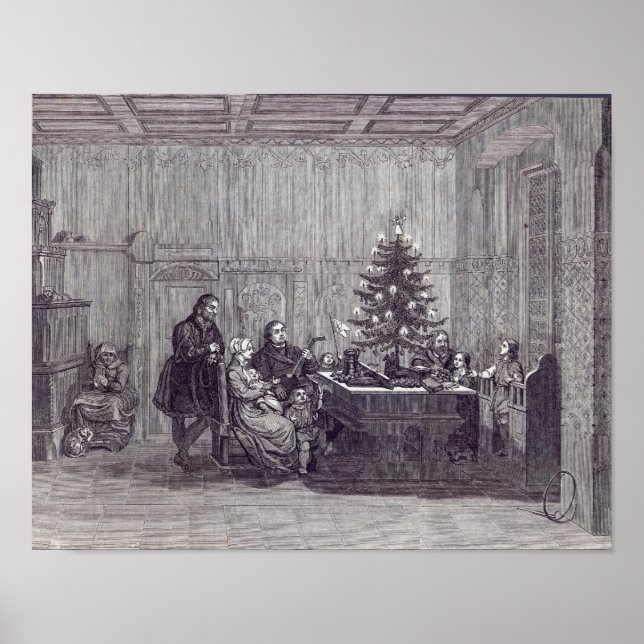 Weihnachtsabend in Deutschland Poster (Vorne)