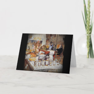 Weihnachtsabend Julaftonen Feiertagskarte