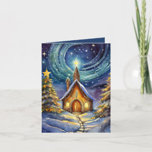 Weihnachtsabend Karte