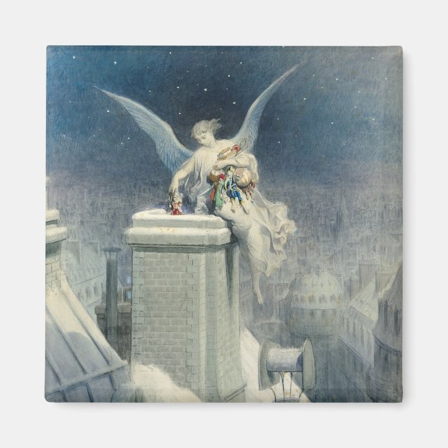 Weihnachtsabend Magnet (Vorne)