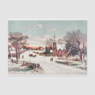 Weihnachtsabend mit Hoover & Son Malerei Seidenpapier
