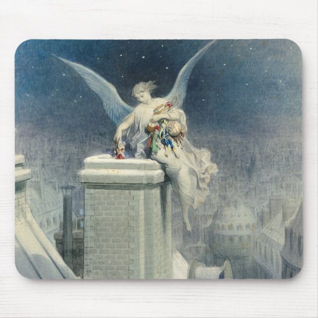 Weihnachtsabend Mousepad (Vorne)