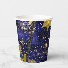 Weihnachtsabend Pappbecher